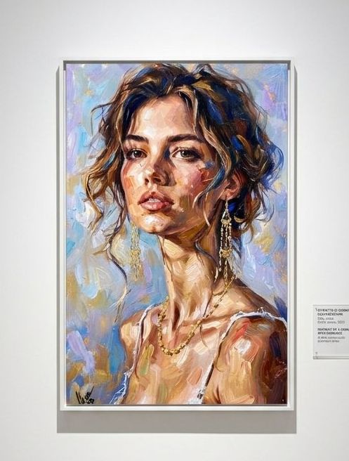 ArteDiAlina.com painting: Self confidence